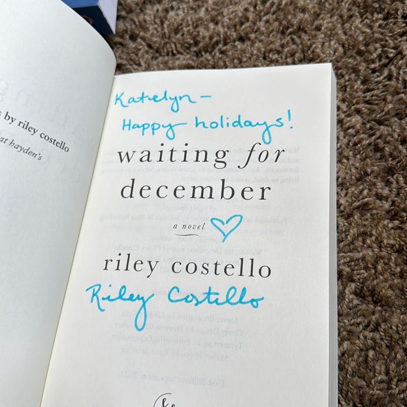 Waiting for December