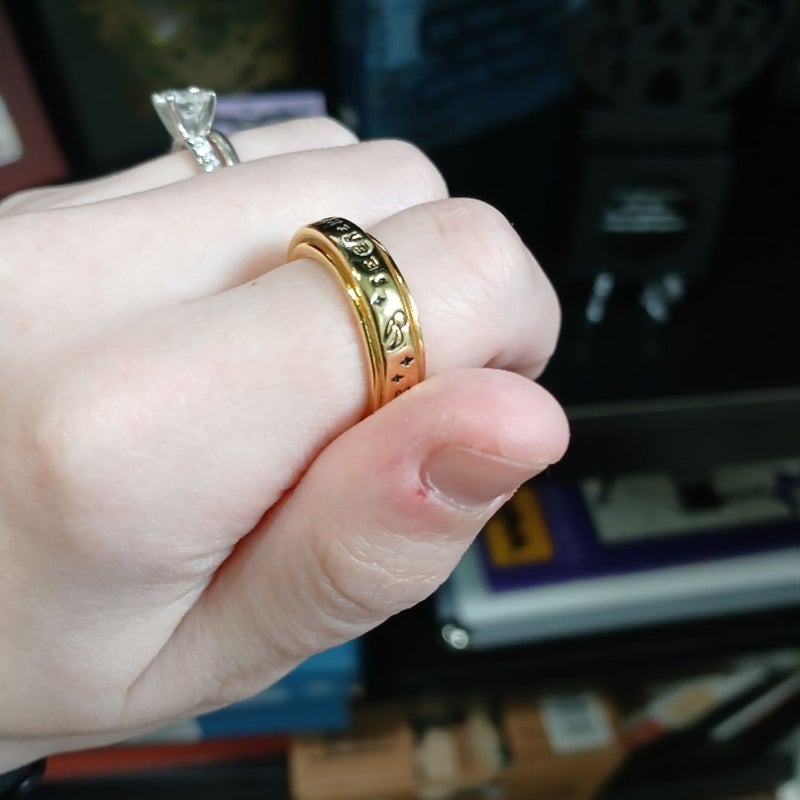 Harry Potter fidget ring jewelery Pura Vida