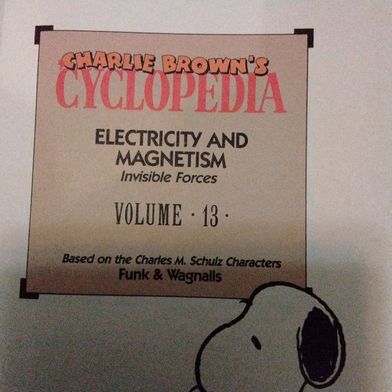 Charlie Brown's Cyclopedia Electricity and Magnetism Vol 13