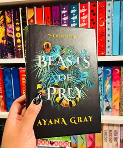 Beasts of Prey SIGNED with ANNOTATED CHAPTER