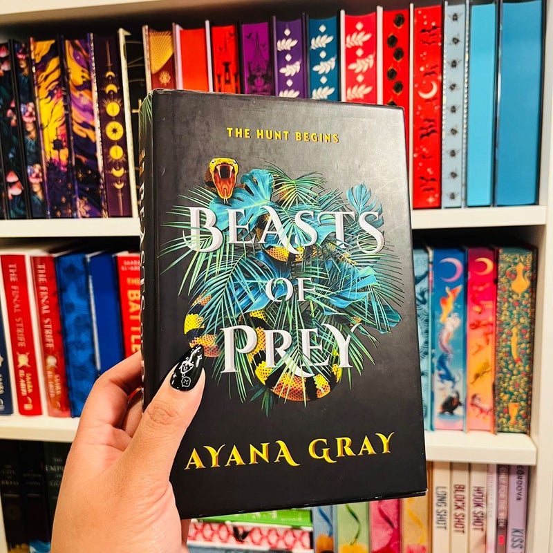 Beasts of Prey SIGNED with ANNOTATED CHAPTER