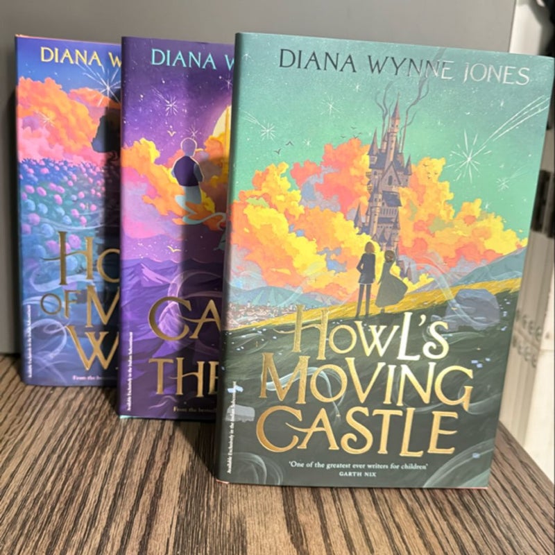 Howl’s Moving Castle••Castle in the Air••House of Many Ways Book set