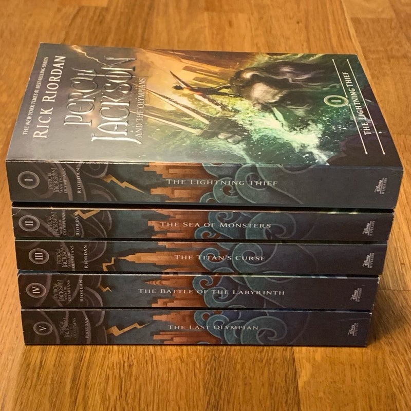 Percy Jackson and the Olympians Complete Set