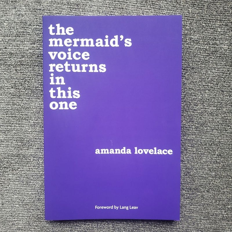 The Mermaid's Voice Returns in This One