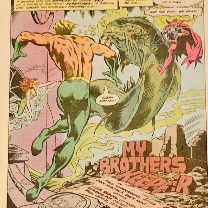 Aquaman #63 DC 1978 Ocean Master Appearance Newsstand Vintage Comic book