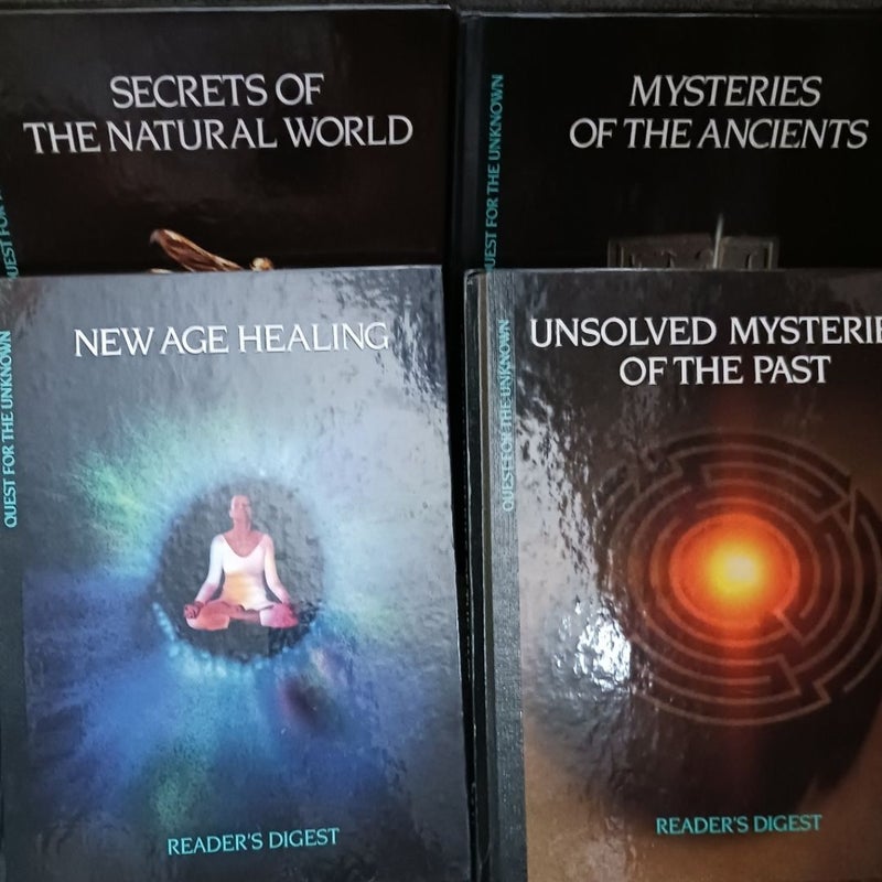 Lot of 4 Books: Reader's Digest: Quest For the Unknown (1993)