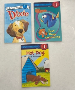 Finding Nemo, Dixie, Hot Dog Reading Bundle