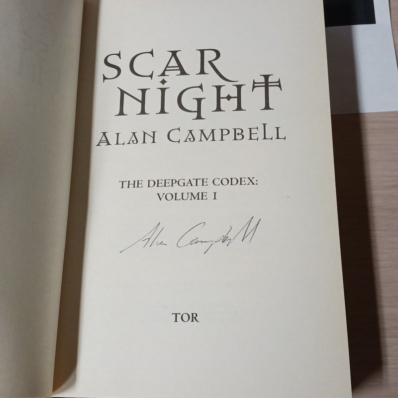 SIGNED!!! Scar Night