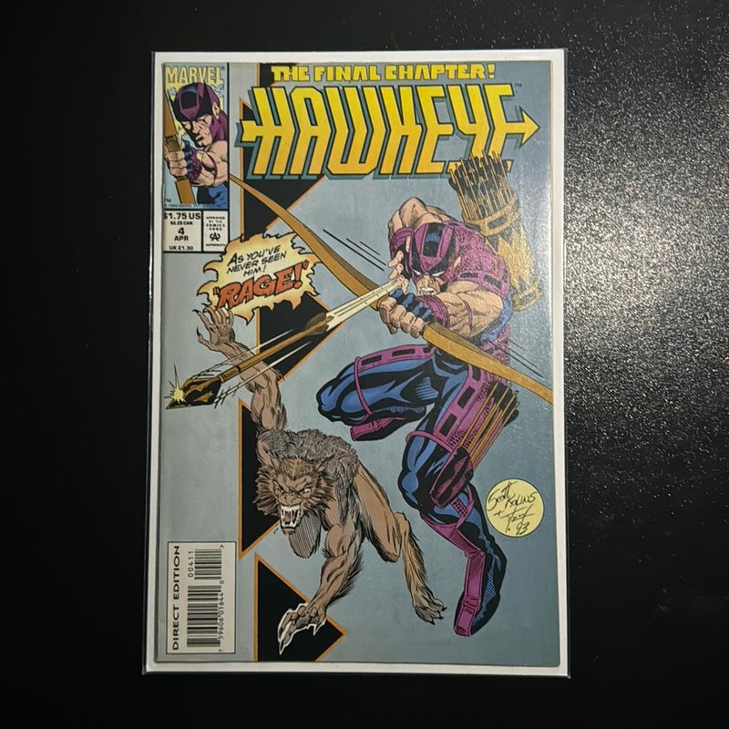 Hawkeye # 4 Apr 1994 Marvel Comics 