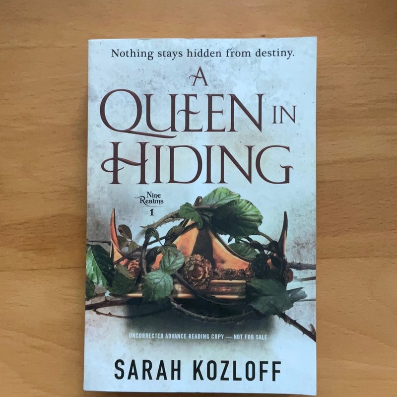 A Queen in Hiding (ARC)