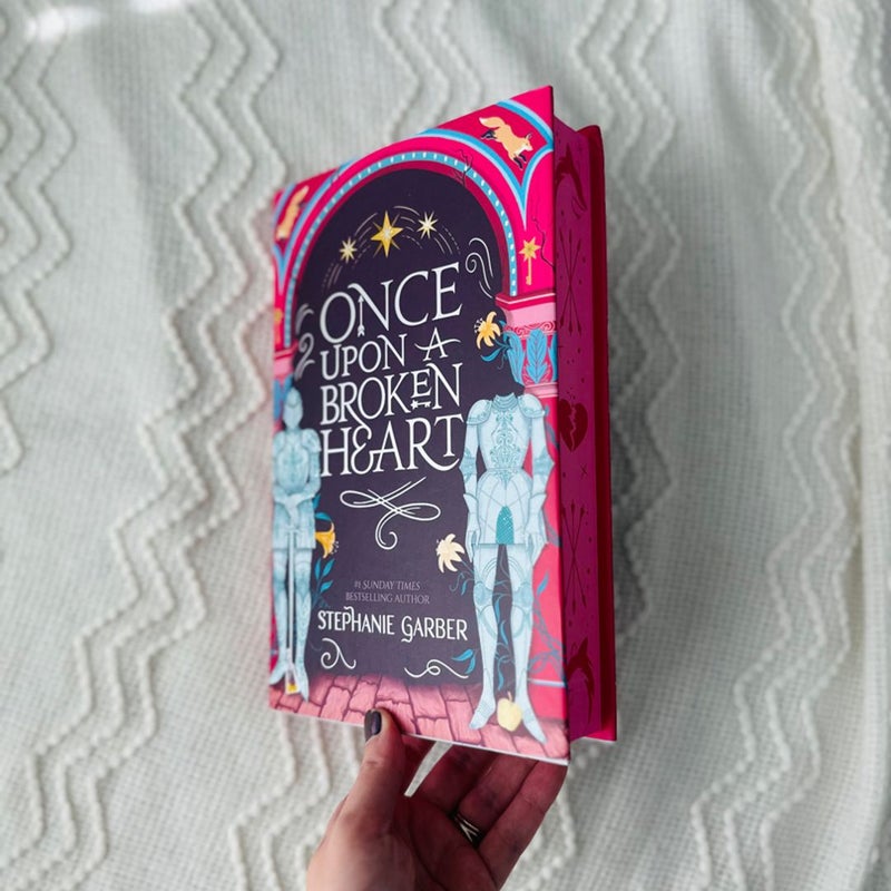 Selling Once Upon a Broken Heart Fairyloot signed edition