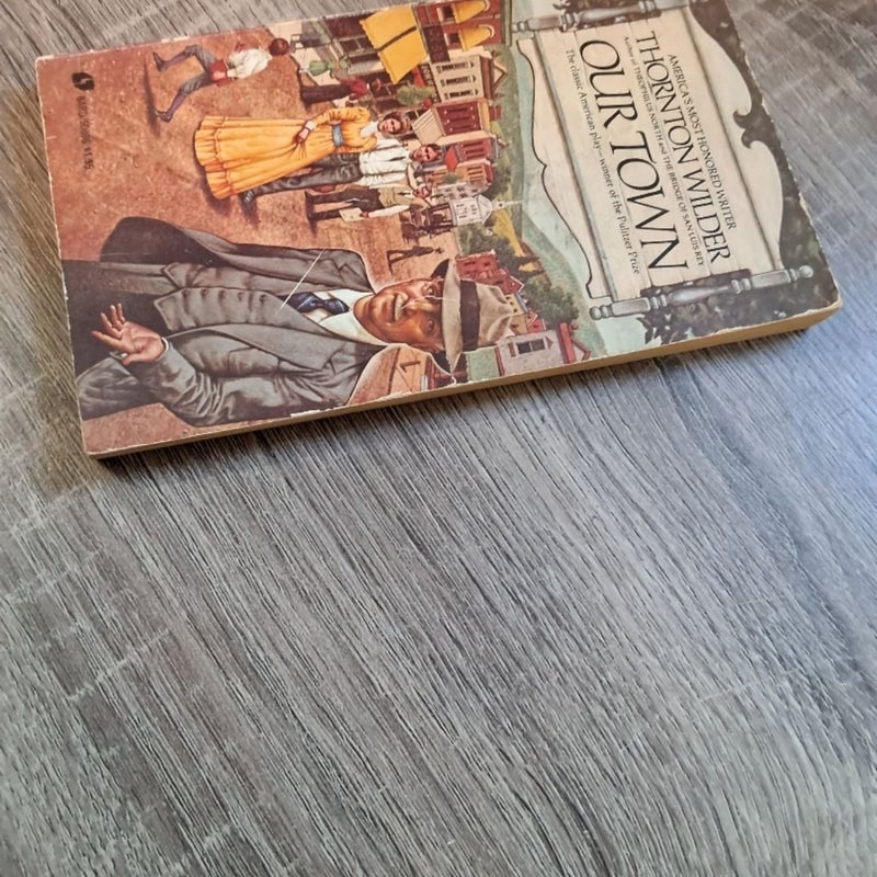 Our Town by Thornton Wilder 1975 Bard Paperback 