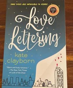  love lettering by kate clayborn arc