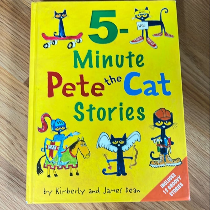 Pete the Cat five minute stories 