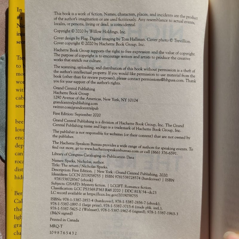 The Return ( First Edition)