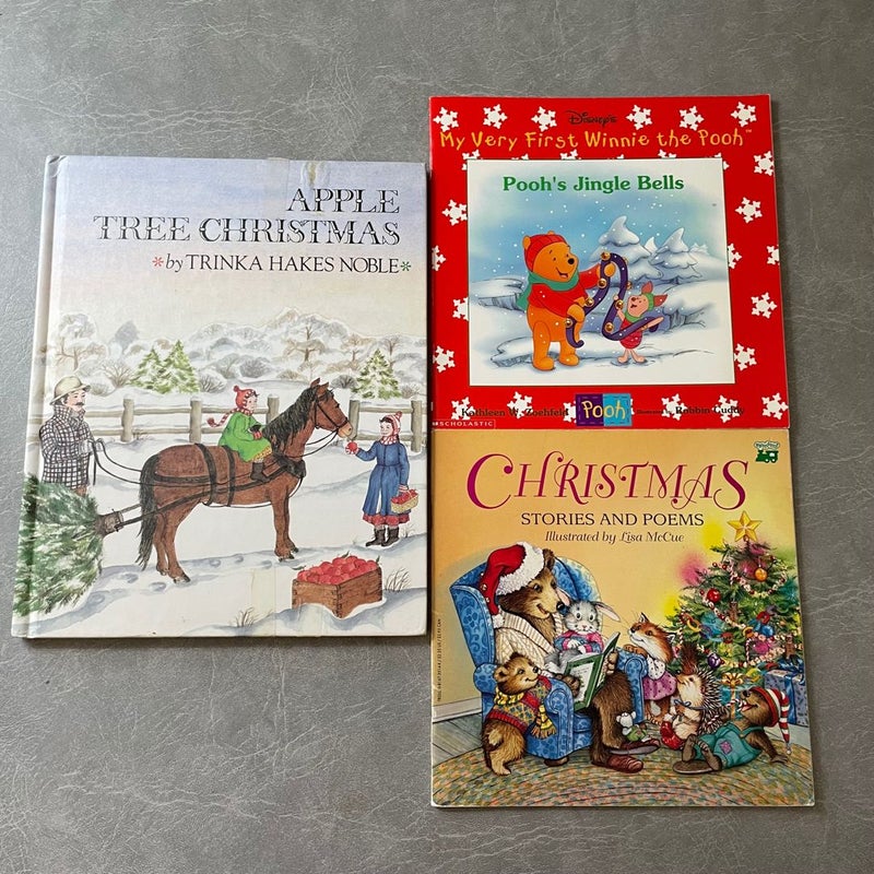 Apple Tree Christmas + 2 more Christmas Books