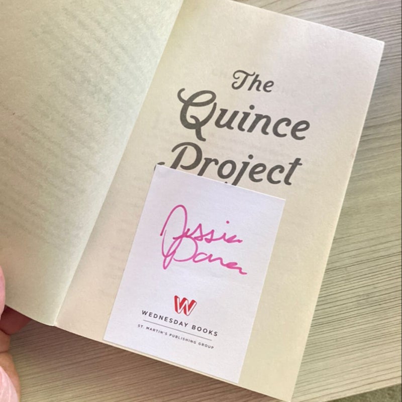 The Quince Project - with SIGNED bookplate 