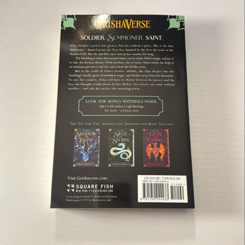 The Shadow and Bone Trilogy Boxed Set