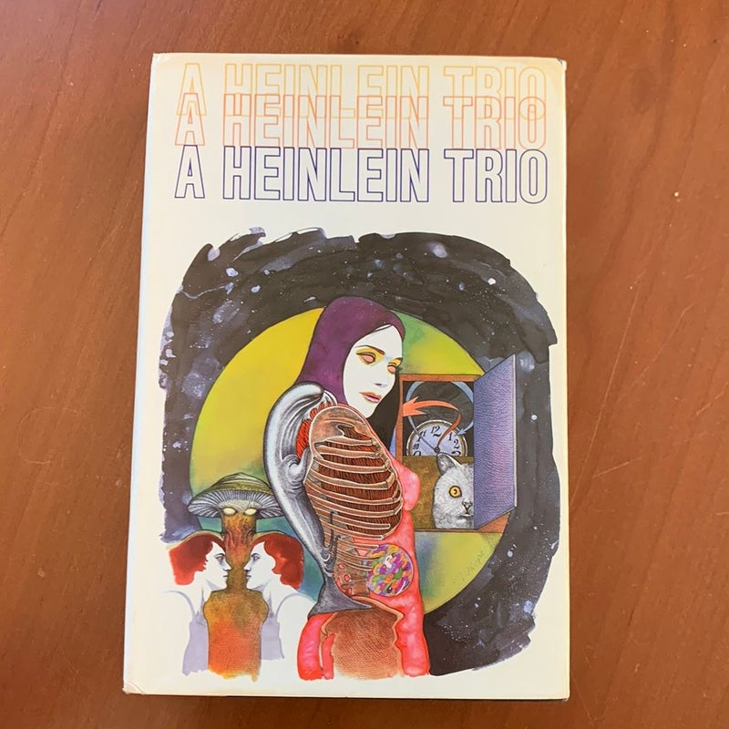 A Heinlein Trio (1957 Book Club Edition): The Puppet Masters, Double Star, The Door Into Summer