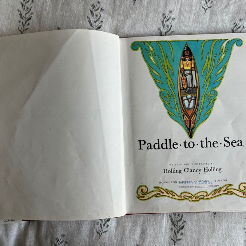 Vintage Paddle-to-the-Sea