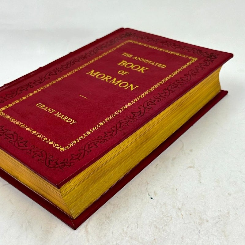 The Annotated Book of Mormon by Grant Hardy Leather-Bound Edition 