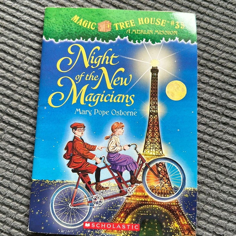 Magic Tree House #35: A Merlin Mission: Night of the New Magicians