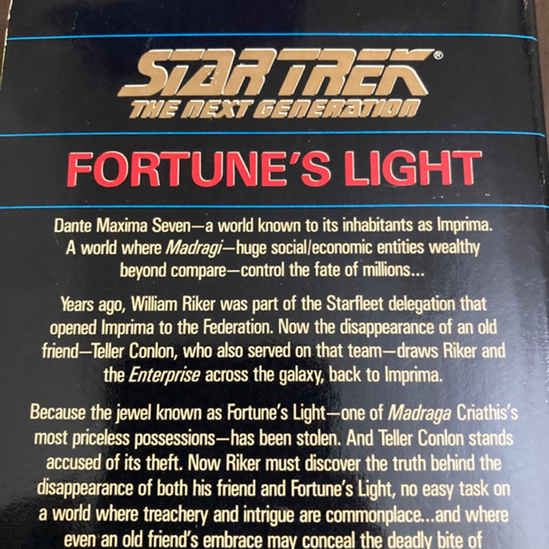 Star Trek  Fortune's Light