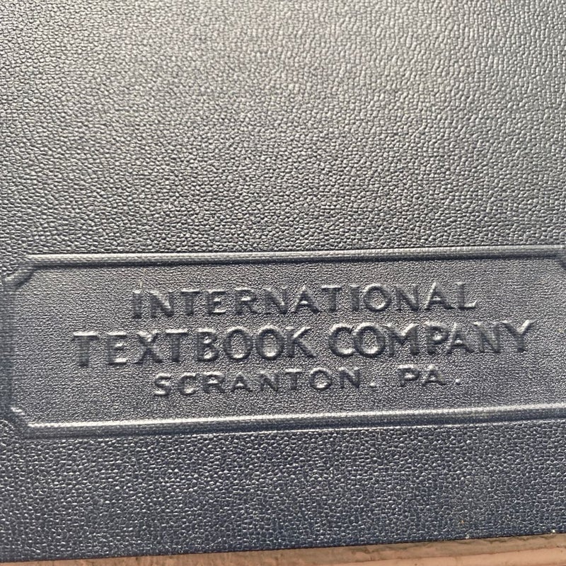 Geometric Drawing International Textbook Co  163C, 1935