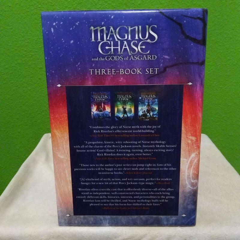 Magnus Chase and the Gods of Asgard Hardcover Boxed Set (Magnus Chase and the Gods of Asgard)