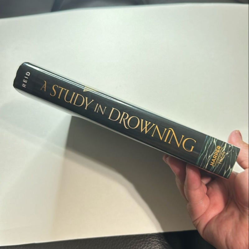 A Study in Drowning - Hardcover First Edition 