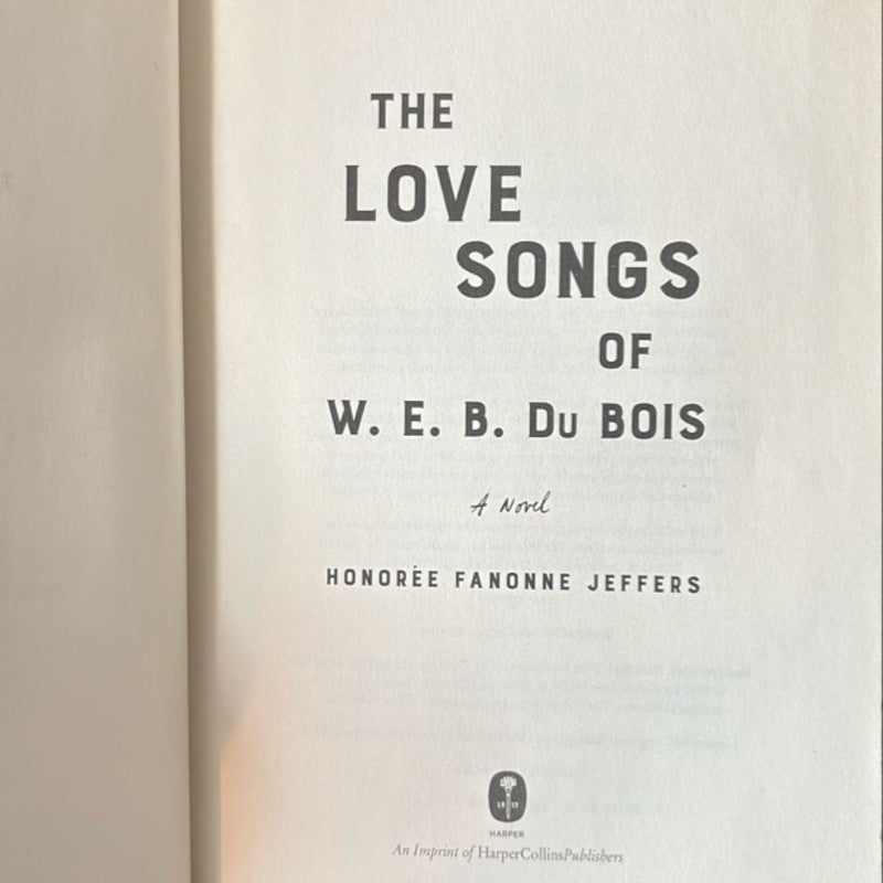 The Love Songs of W. E. B. Du Bois