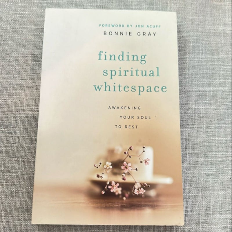 Finding Spiritual Whitespace