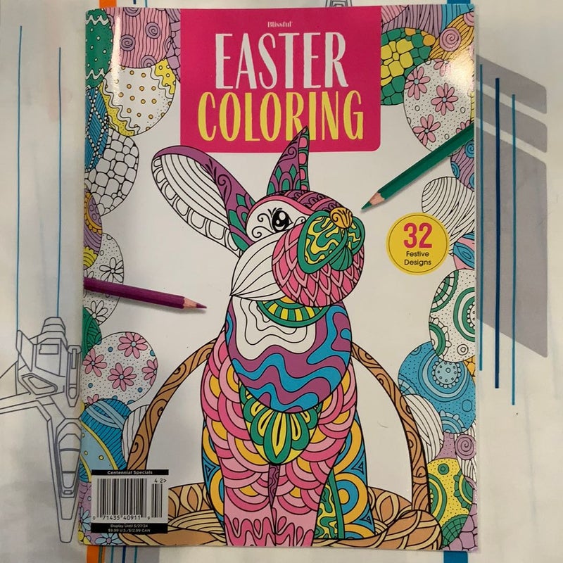 Blissful Easter Coloring