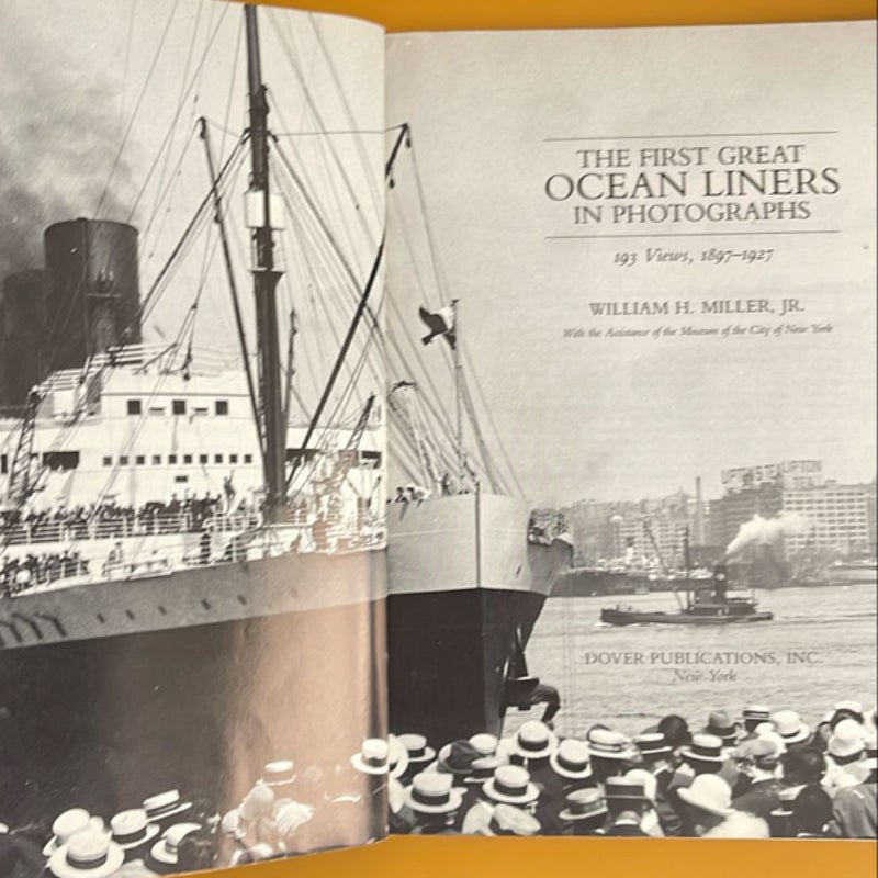 The First Great Ocean Liners in Photographs