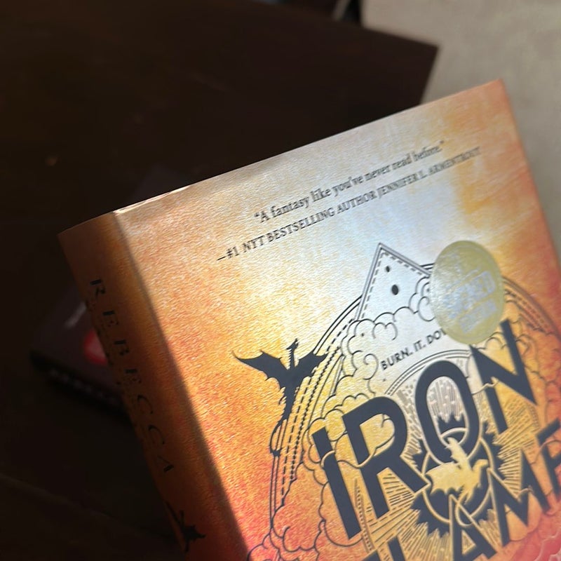 Iron Flame by Rebecca Yarros SPECIAL EDITON B&N Edition