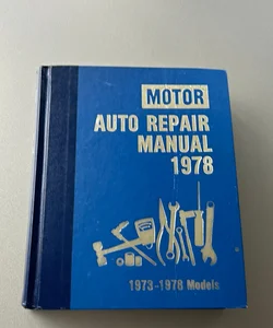 Motor Auto Repair Manual 1978