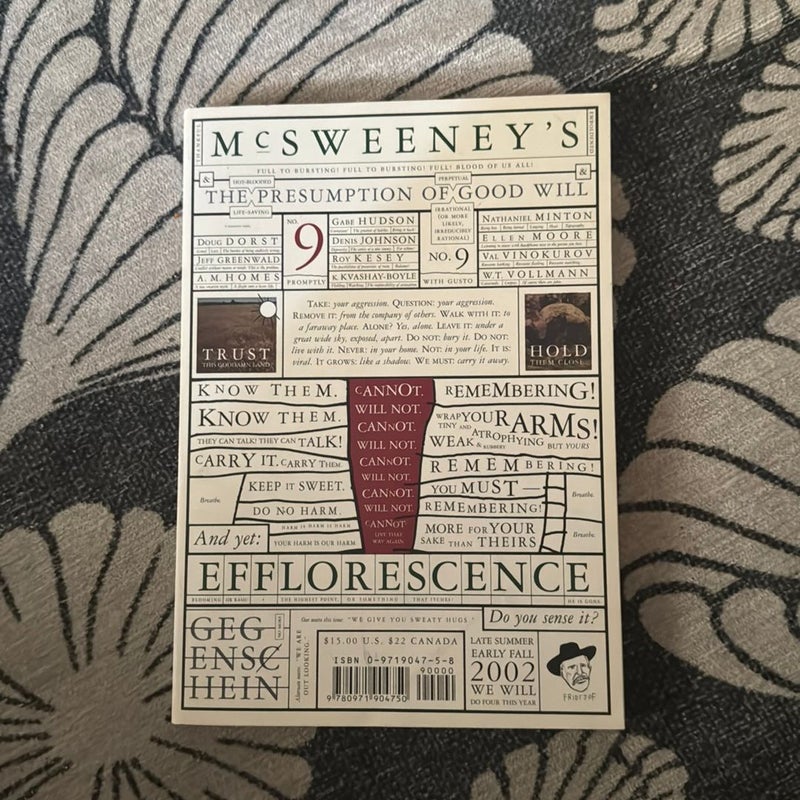 McSweeney's Issue 9