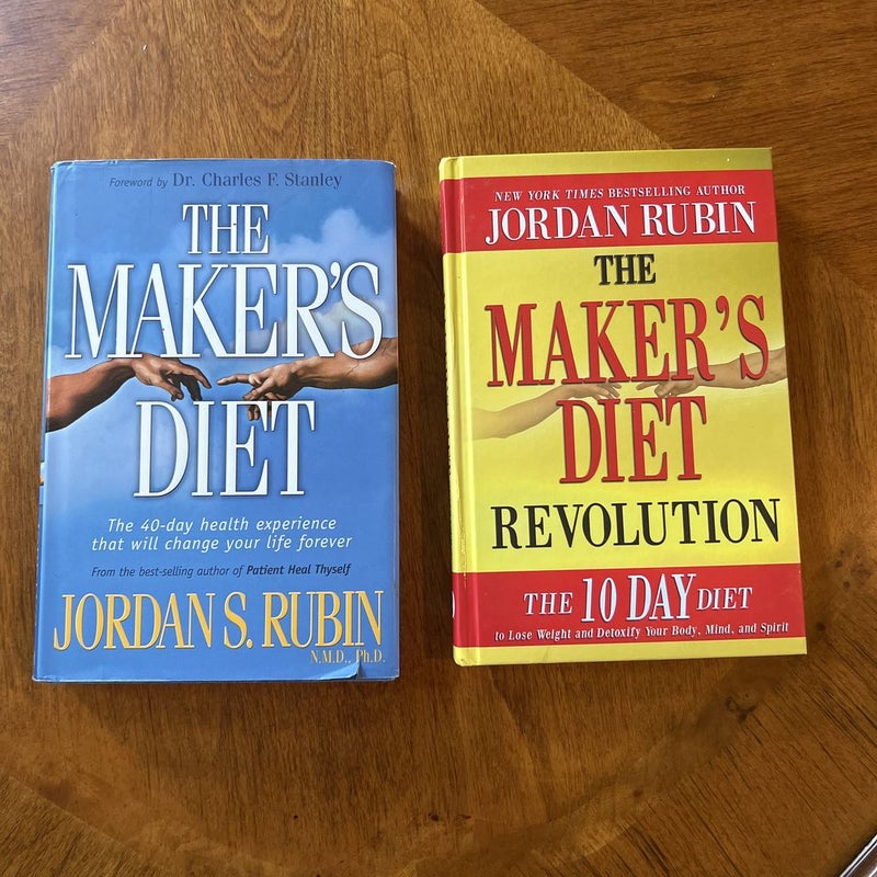 The Maker's Diet (2 Books)