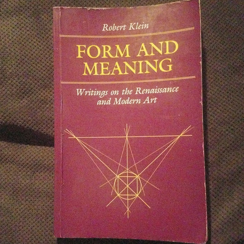 Form and Meaning