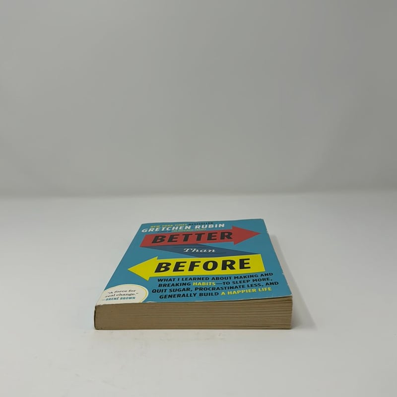Better Than Before by Gretchen Rubin, Paperback | Pangobooks