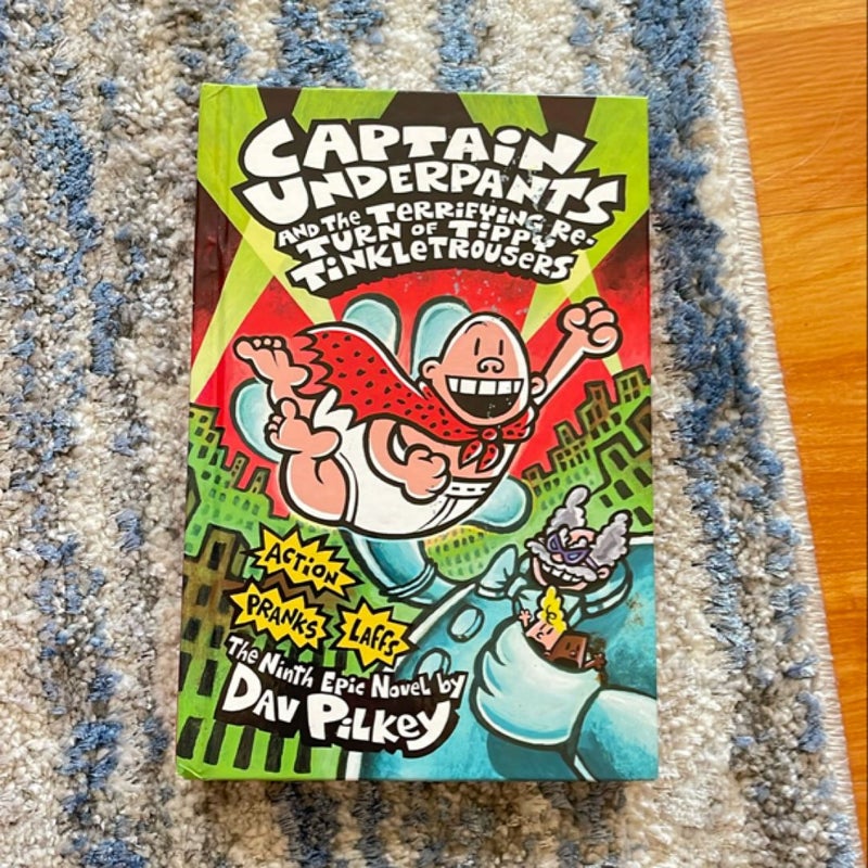 Captain Underpants and the Terrifying Return of Tippy Tinkletrousers