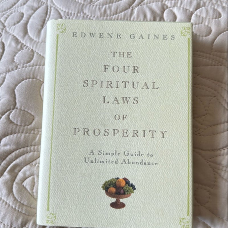 The Four Spiritual Laws of Prosperity