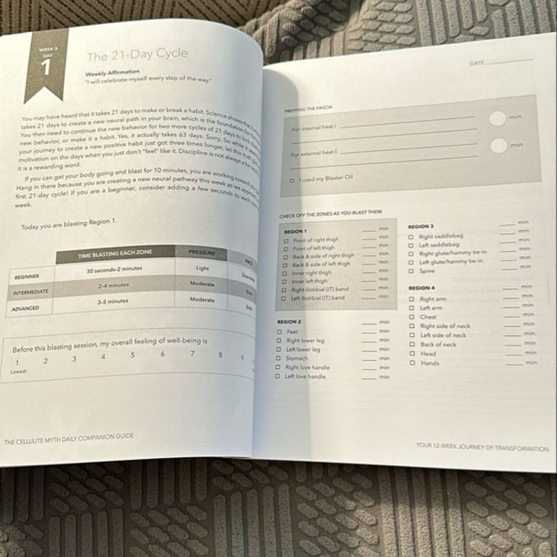 The Cellulite Myth Daily Companion Guide by Ashley Black; Joanna Hunt ...