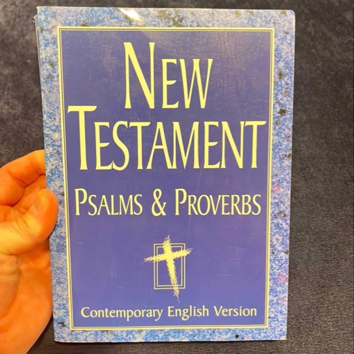 Extra LargePrint New Testament with Psalms and Proverbs by