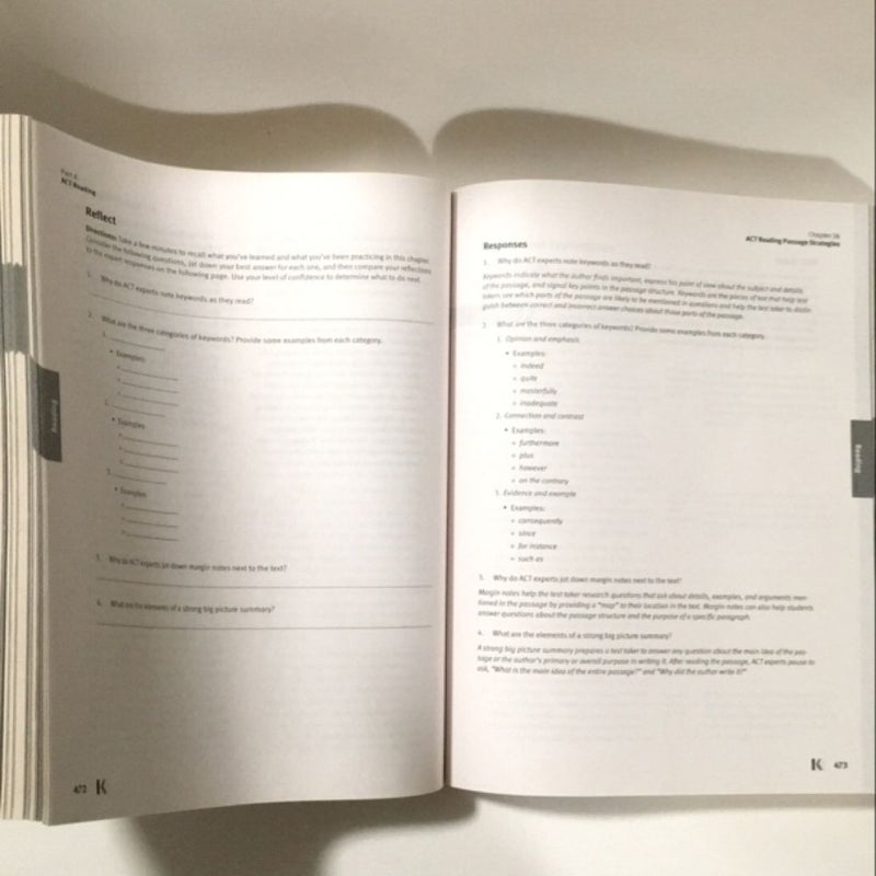 ACT Prep Plus 2023 Includes 5 Full Length Practice Tests, 100s of Practice Questions, and 1 Year Access to Online Quizzes and Video Instruction