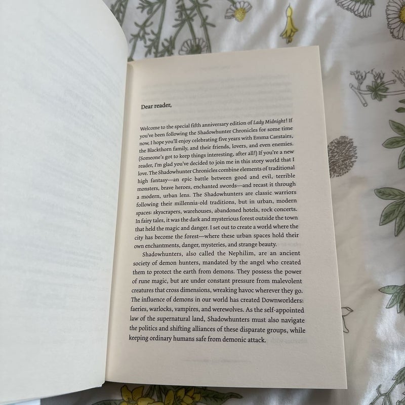 Anniversary Editions: Lady Midnight and Lord of Shadows 