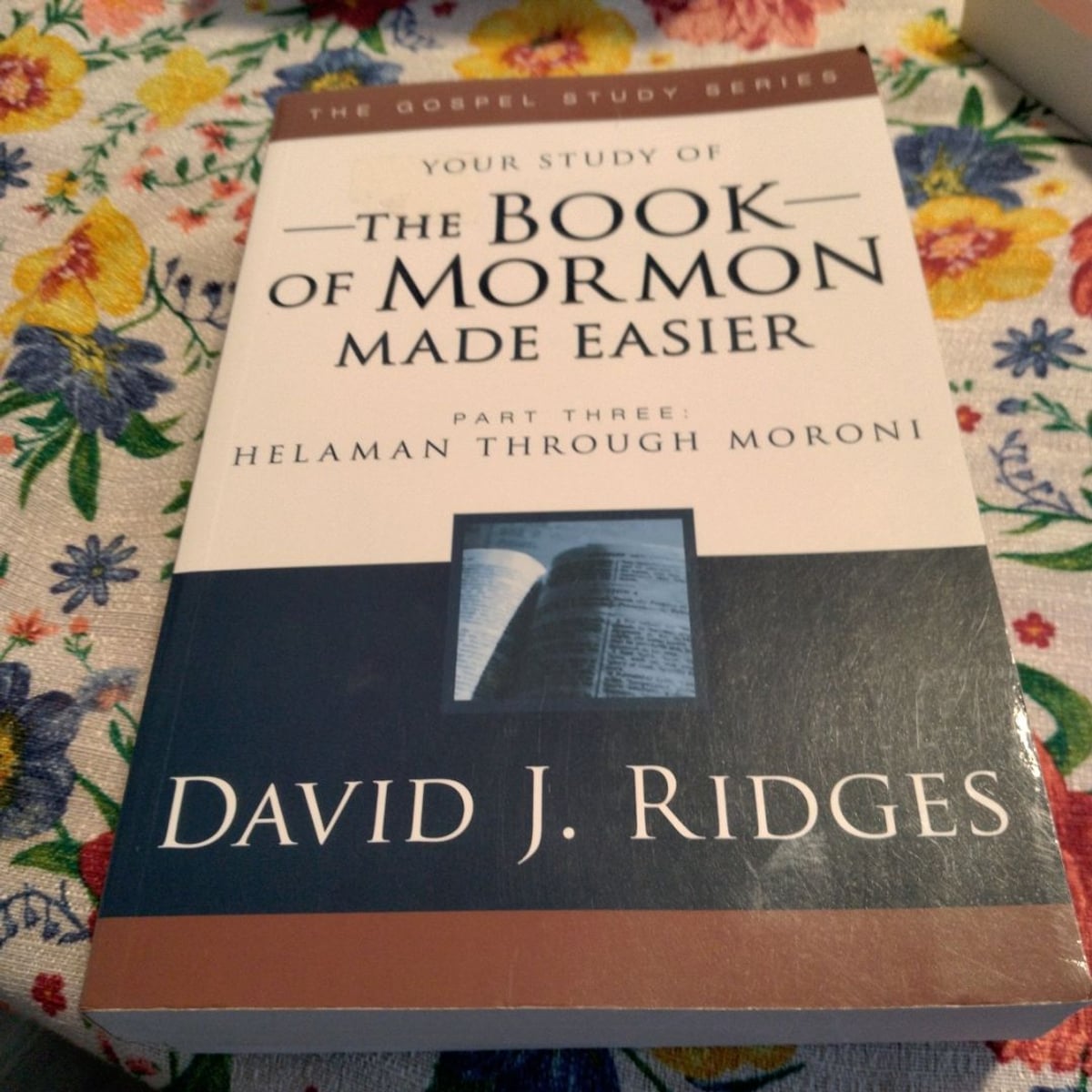 Your Study of the Book of Mormon Made Easier by David J. Ridges