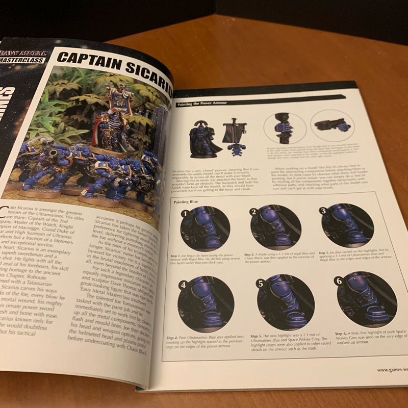 Warhammer 40k: ‘Eavy Metal Masterclass, Rare Art Book and Painting Guide