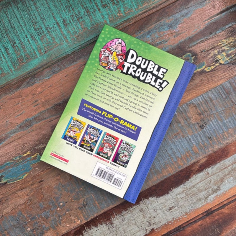 BUNDLE: Captain Underpants and the Preposterous Plight of the Purple Potty People + Dog Man