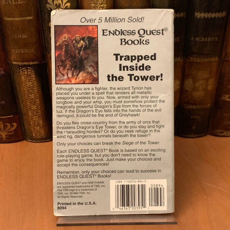 Endless Quest Greyhawk: Siege of the Tower, First Edition First Printing